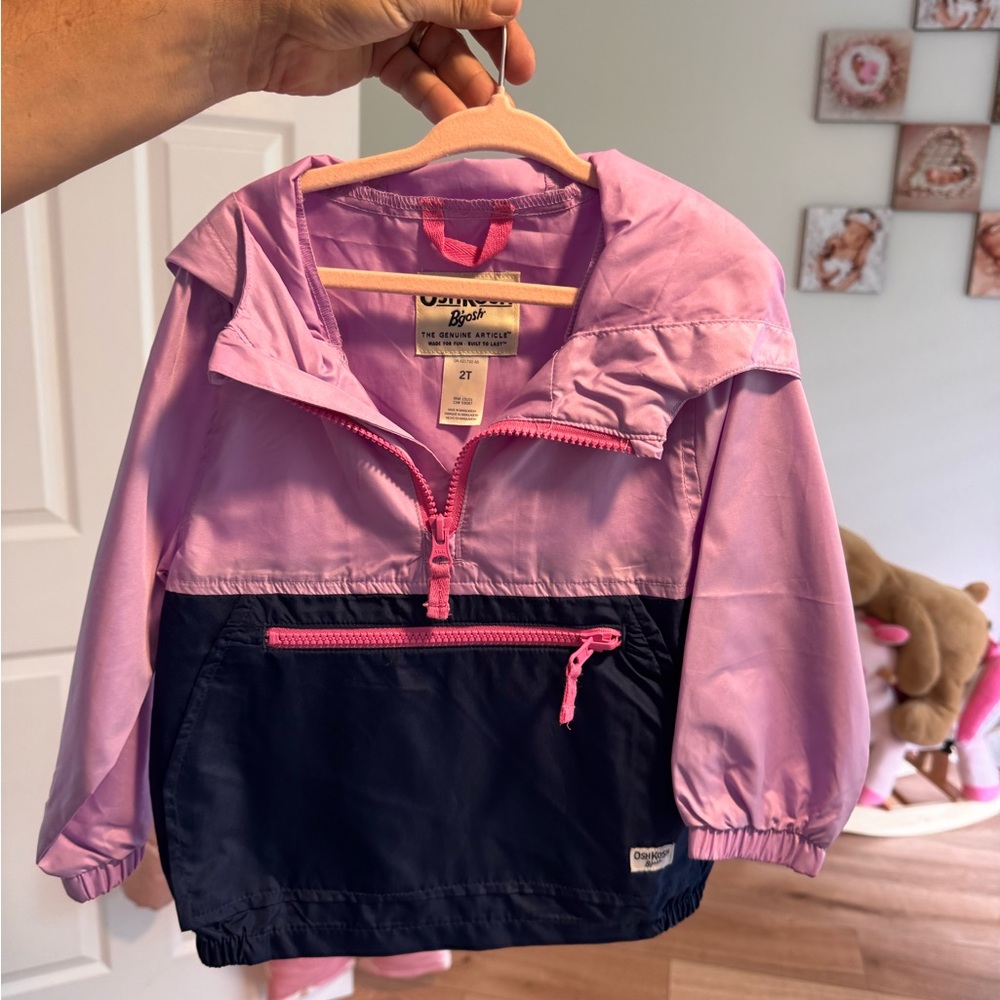 OshKosh B'gosh Pink and Navy Jacket